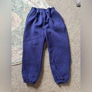 Comfrt jogger sweatpants purple XL